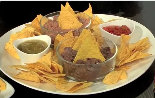 Tapeo con nachos.